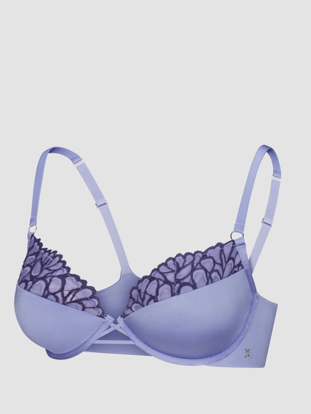 Savage X Fenty NWT $65 Not Sorry Half-Cup Plunge Bra with Lace - Size 36DDD